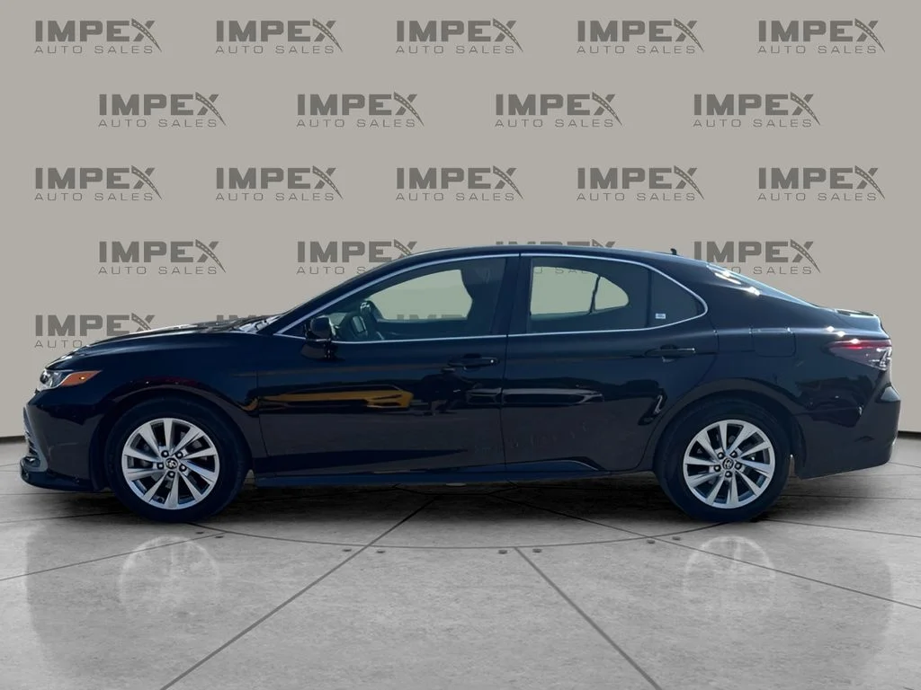 Used 2021 Black Toyota LE image 2