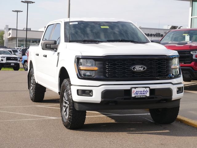 Used 2025 Space White Metallic Ford STX image 24