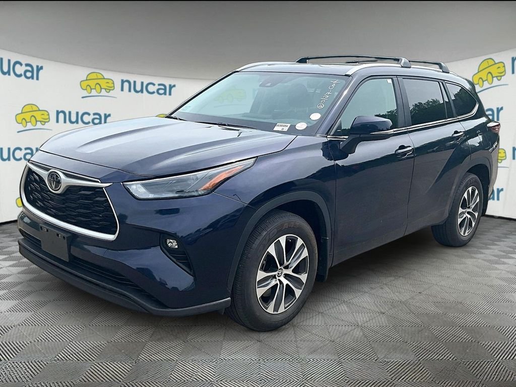 Certified Used 2024 Blue Toyota XLE image 3