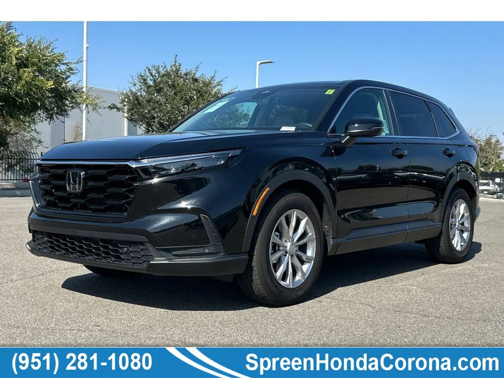 Certified Used 2025 Crystal Black Pearl Honda EX-L image 1