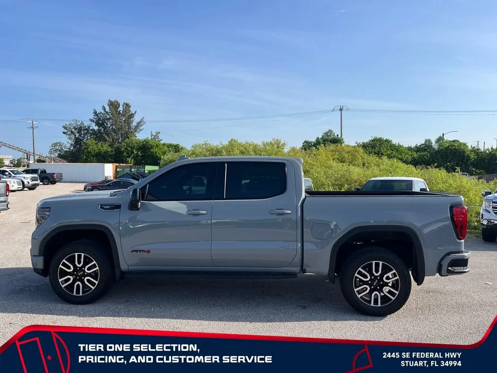 Used 2025 Thunderstorm Gray GMC AT4 image 8