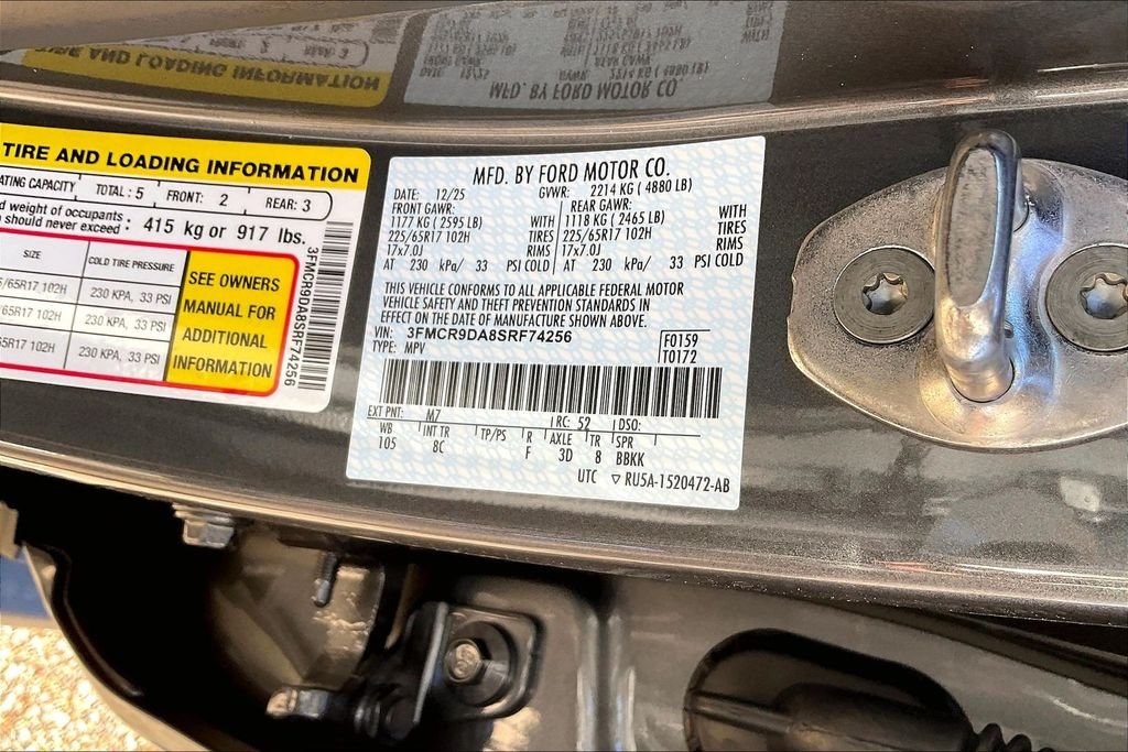 New 2025 Ford Bronco Sport Badlands 4D Sport Utility