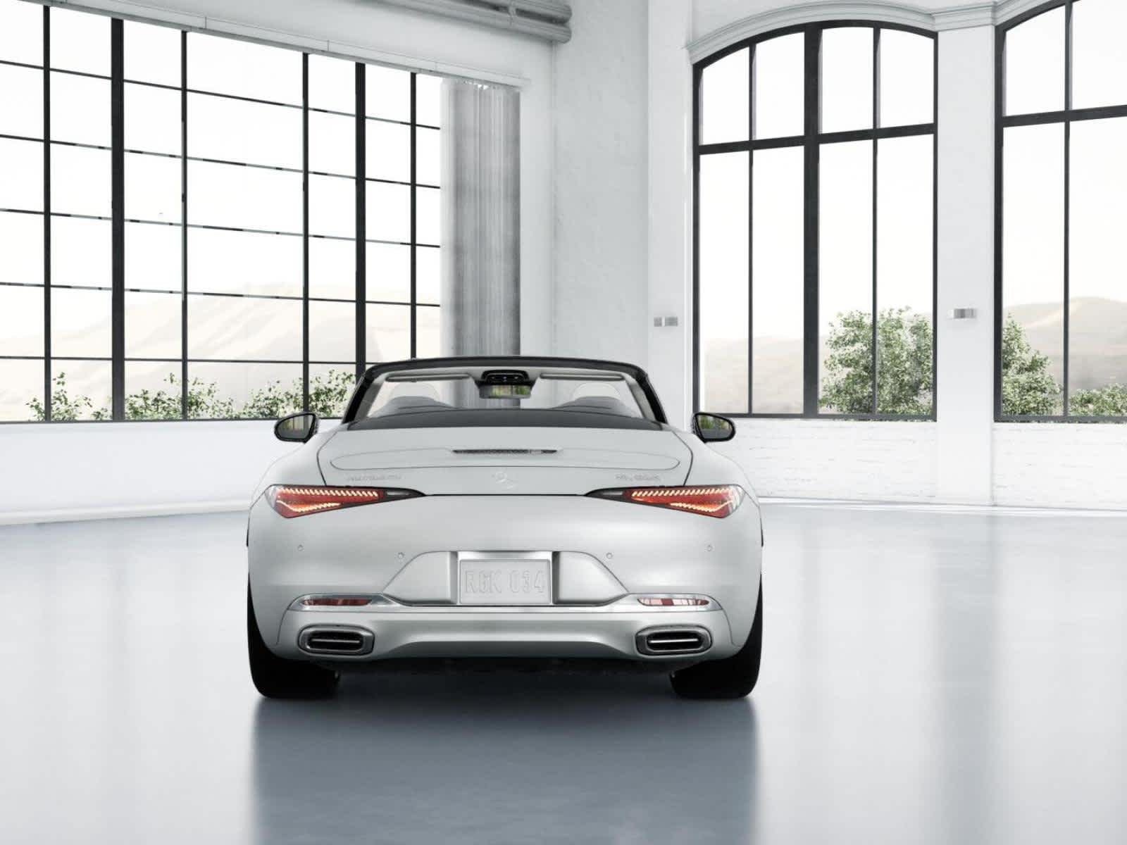 New 2026 MANUFAKTUR moonlight white magno (White Ambiance) Mercedes-Benz Maybach SL 680 Monogram Series image 24
