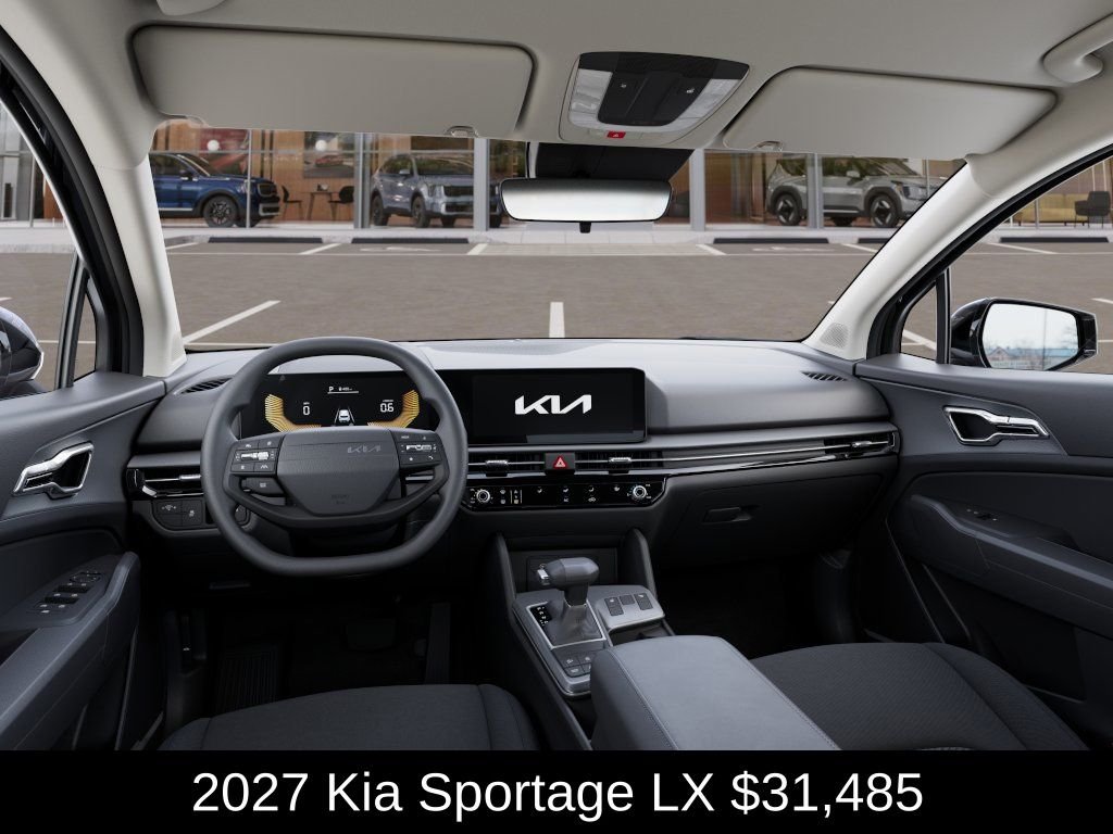 New 2027 Ebony Black Kia LX image 15