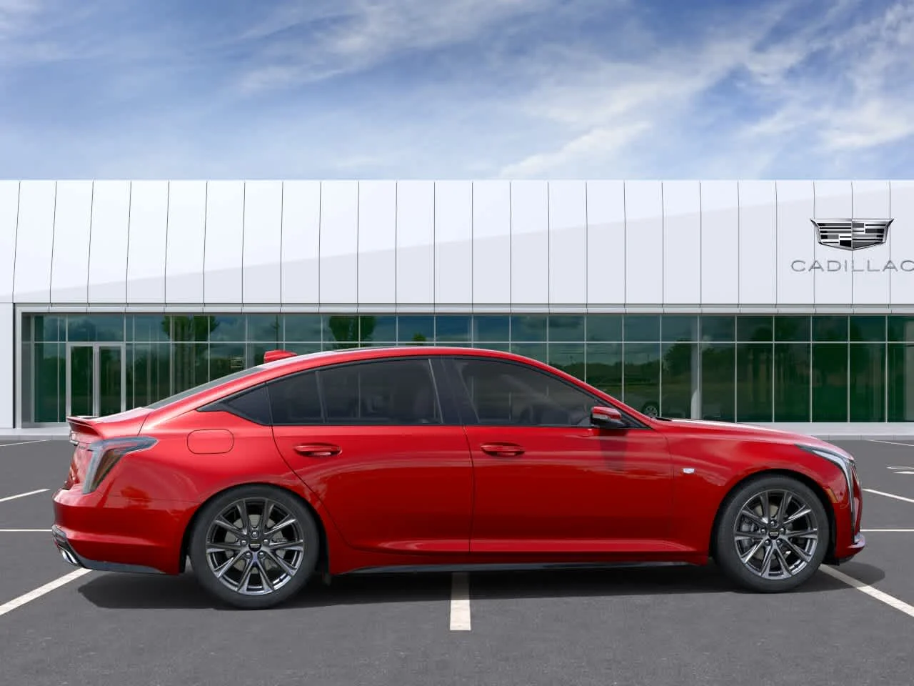 New 2026 Radiant Red Tintcoat Cadillac Sport image 5