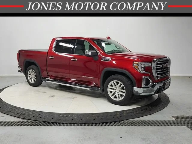 Used 2019 RED QUARTZ TINTCOAT GMC SLT image 1