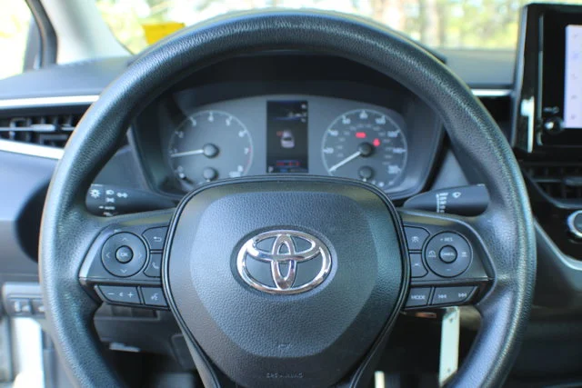 Used 2024 Classic Silver Metallic Toyota LE image 8