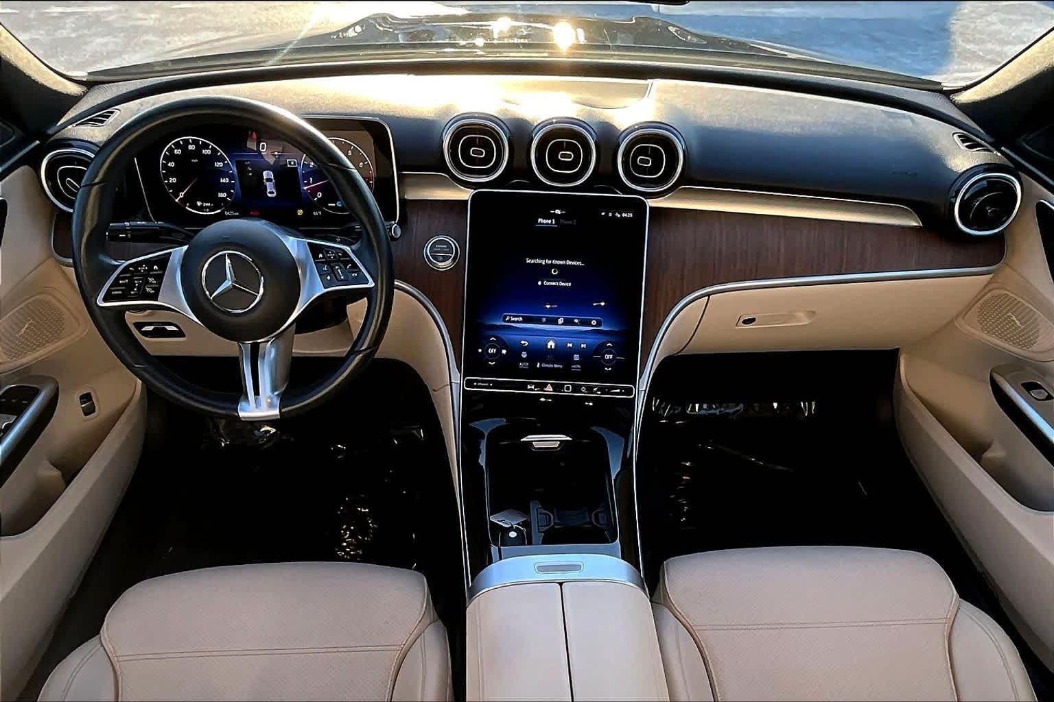 Used 2022 Obsidian Black Metallic Mercedes-Benz C 300 image 15