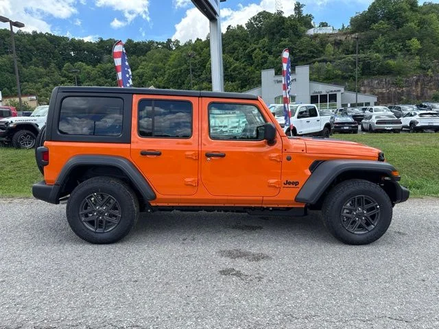 New 2026 Orange Jeep Sport image 2