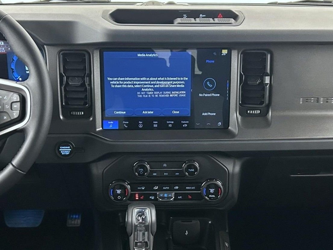New 2025 Shadow Black Ford Big Bend image 12