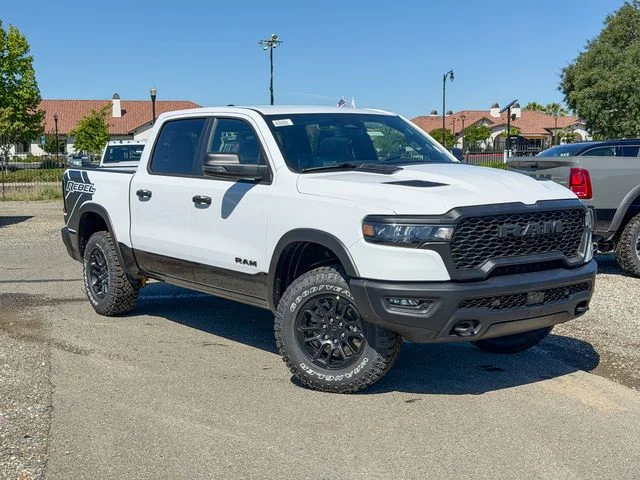 New 2026 Bright White Clear-Coat Exterior Paint RAM Rebel image 2