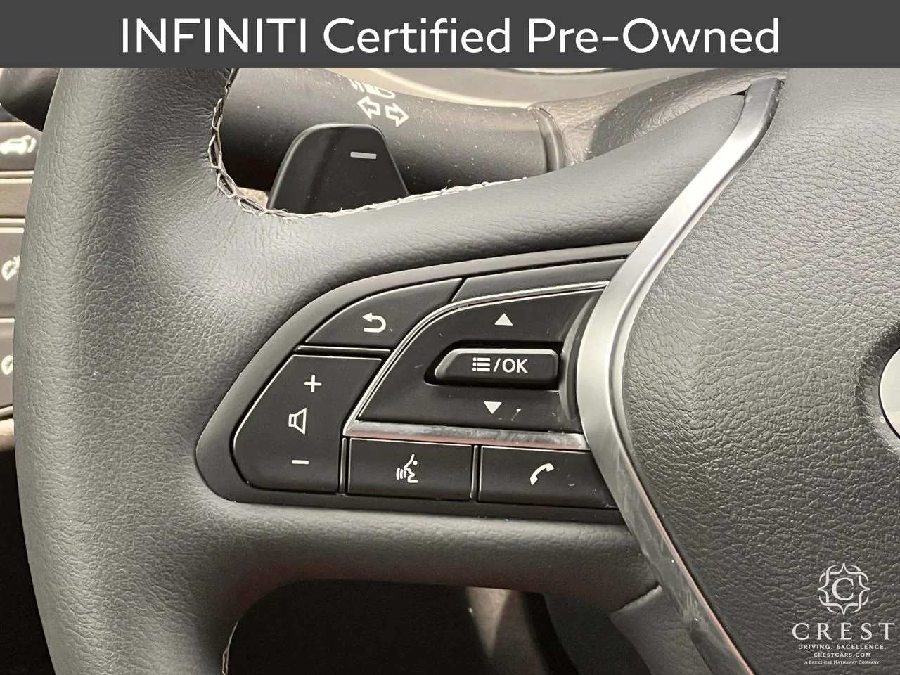 Certified Used 2025 Radiant White INFINITI SPORT image 9