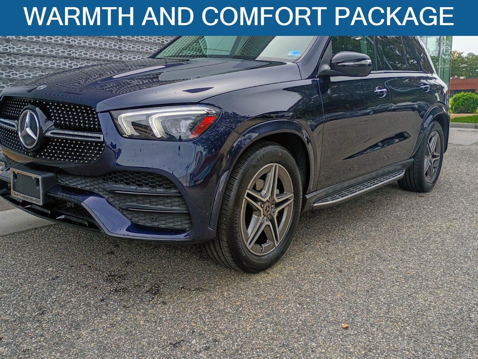 Used 2022 Lunar Blue Metallic Mercedes-Benz GLE 350 image 2