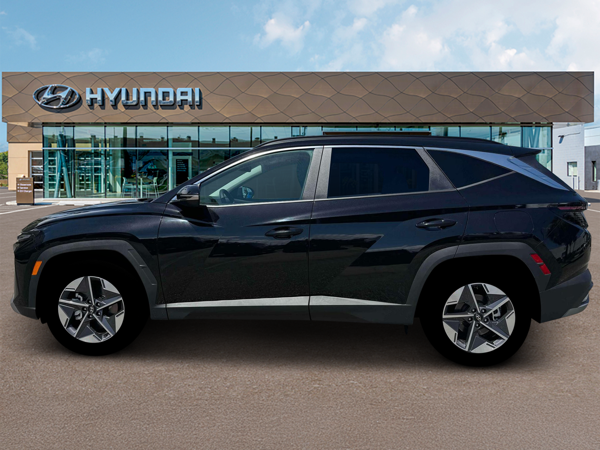 New 2026 Phantom Black Hyundai SEL Premium FWD image 3