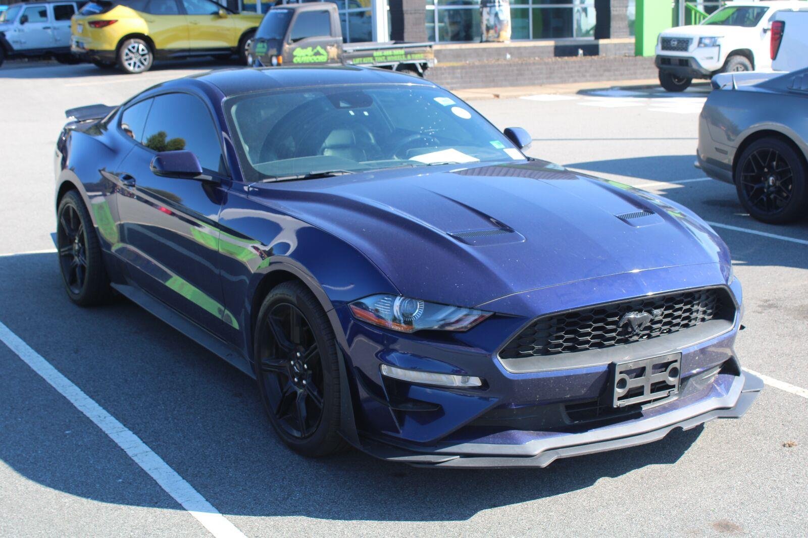 Used 2020 Kona Blue Ford EcoBoost Premium image 3