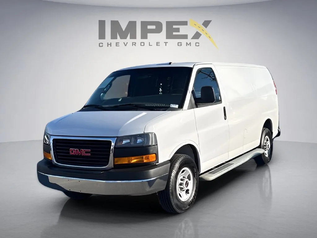 Used 2022 Summit White GMC Work Van image 1
