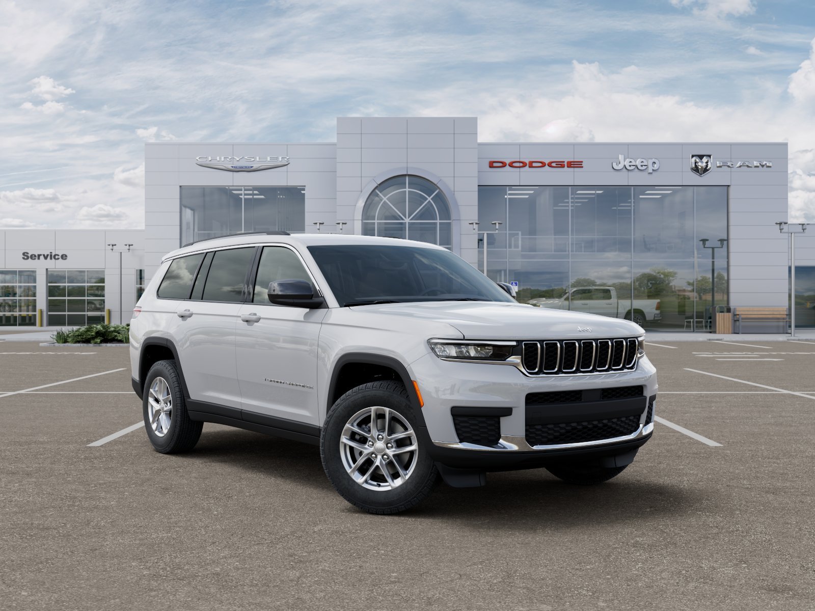 New 2026 Bright White Clearcoat Jeep Laredo image 35