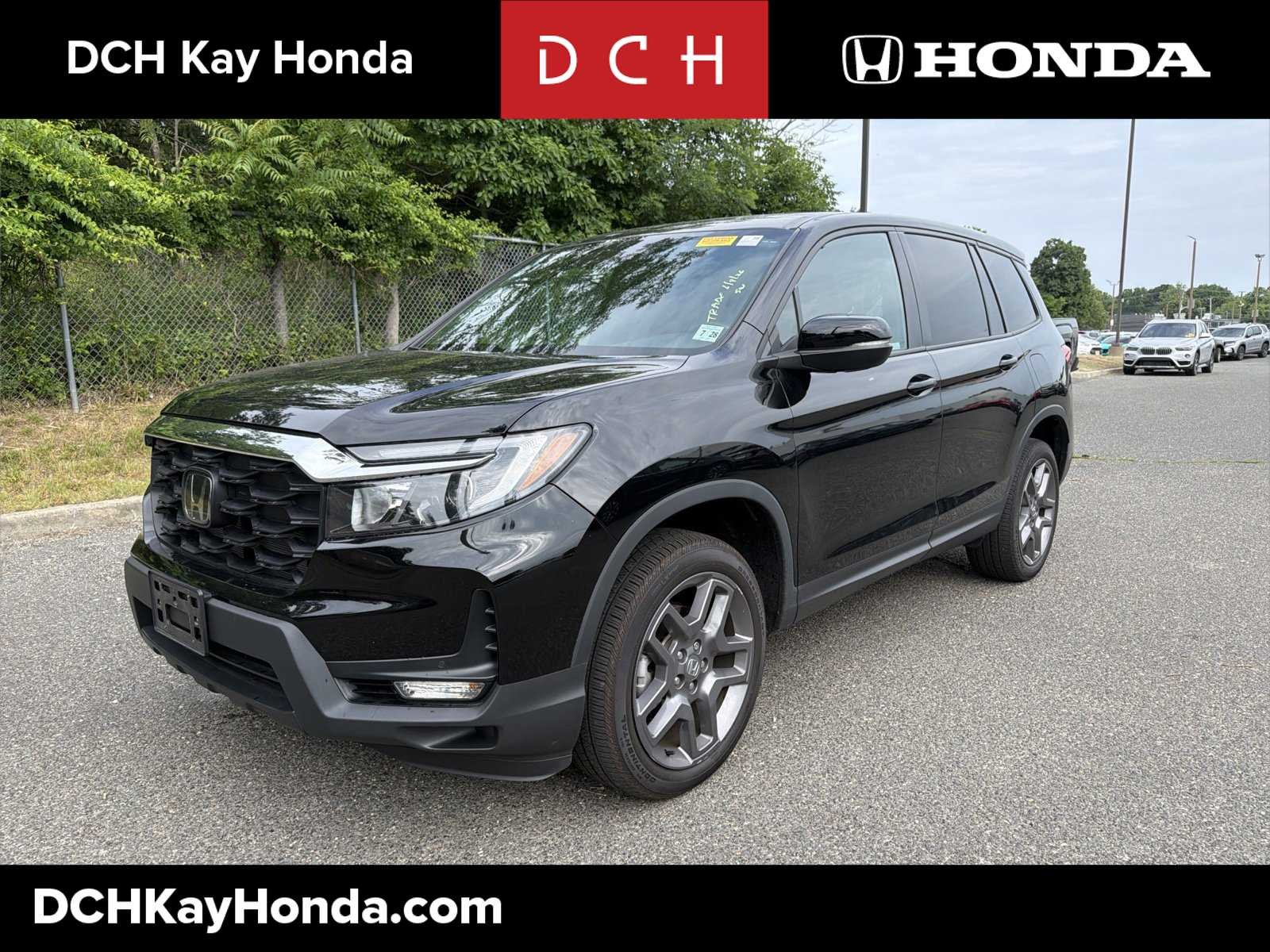 Used 2023 Crystal Black Pearl Honda EX-L image 1