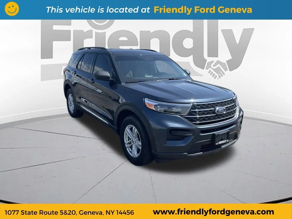 Used 2023 Stone Blue Metallic Ford XLT image 40