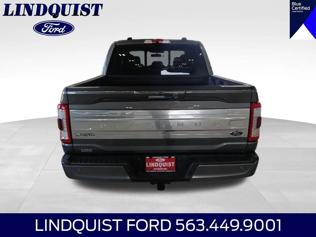 Certified Used 2022 Gray Metallic Ford Platinum image 8