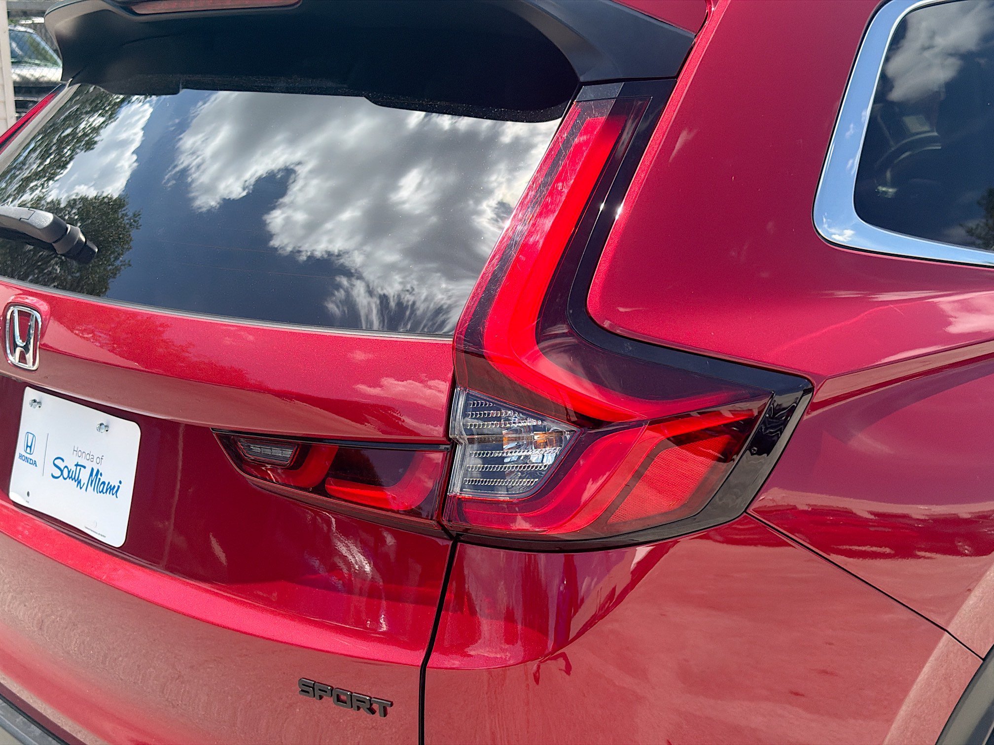 Used 2024 Radiant Red Metallic Honda HYBRID 2WD SPORT-L image 27