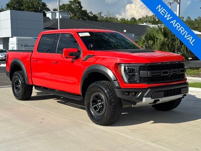 Used 2022 Orange Ford Raptor image 1
