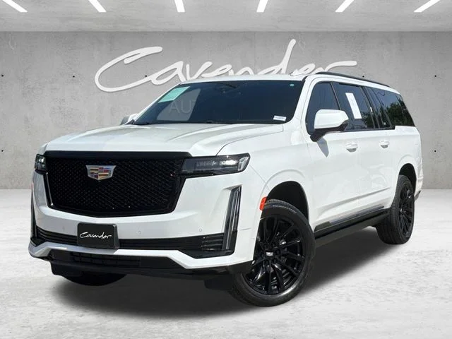 Used 2024 White Cadillac Sport image 1