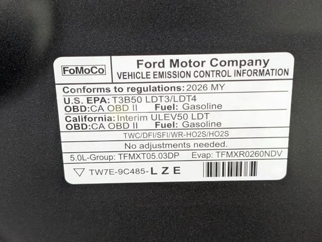 New 2026 Carbonized Gray Metallic Ford STX® image 58