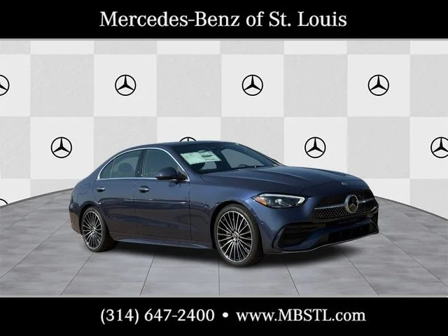 New 2026 Twilight Blue Metallic Mercedes-Benz C 300 image 1