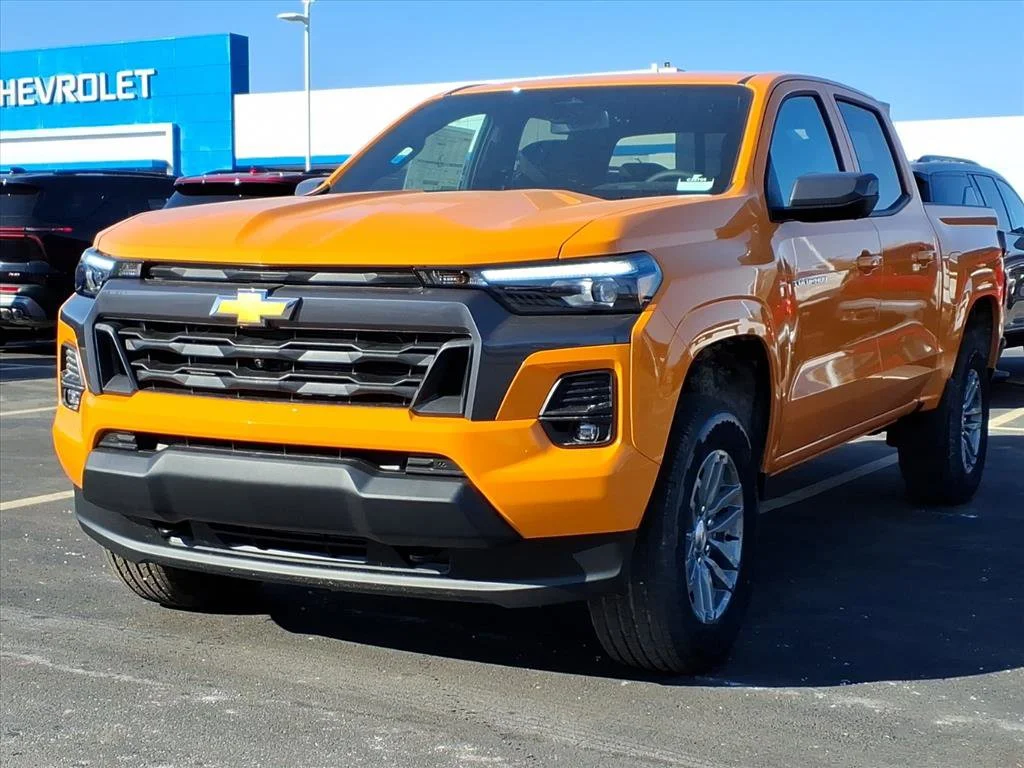 New 2026 Sunrise Orange Chevrolet LT image 2