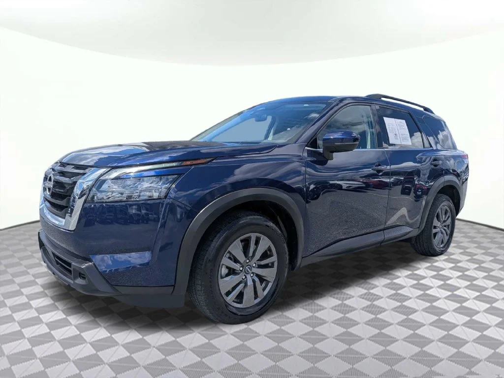 Certified Used 2025 Deep Ocean Blue Nissan SV image 7
