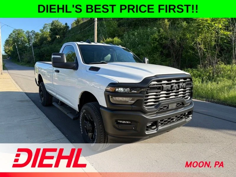 New 2026 Bright White Clear-Coat Exterior Paint RAM Tradesman image 1