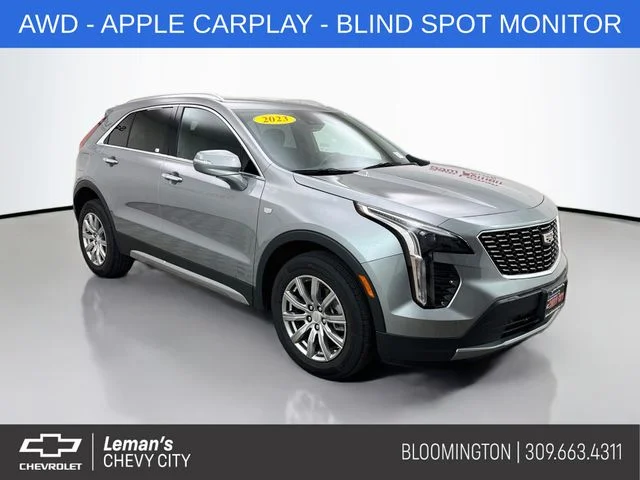 Used 2023 Silver Cadillac Premium Luxury image 1