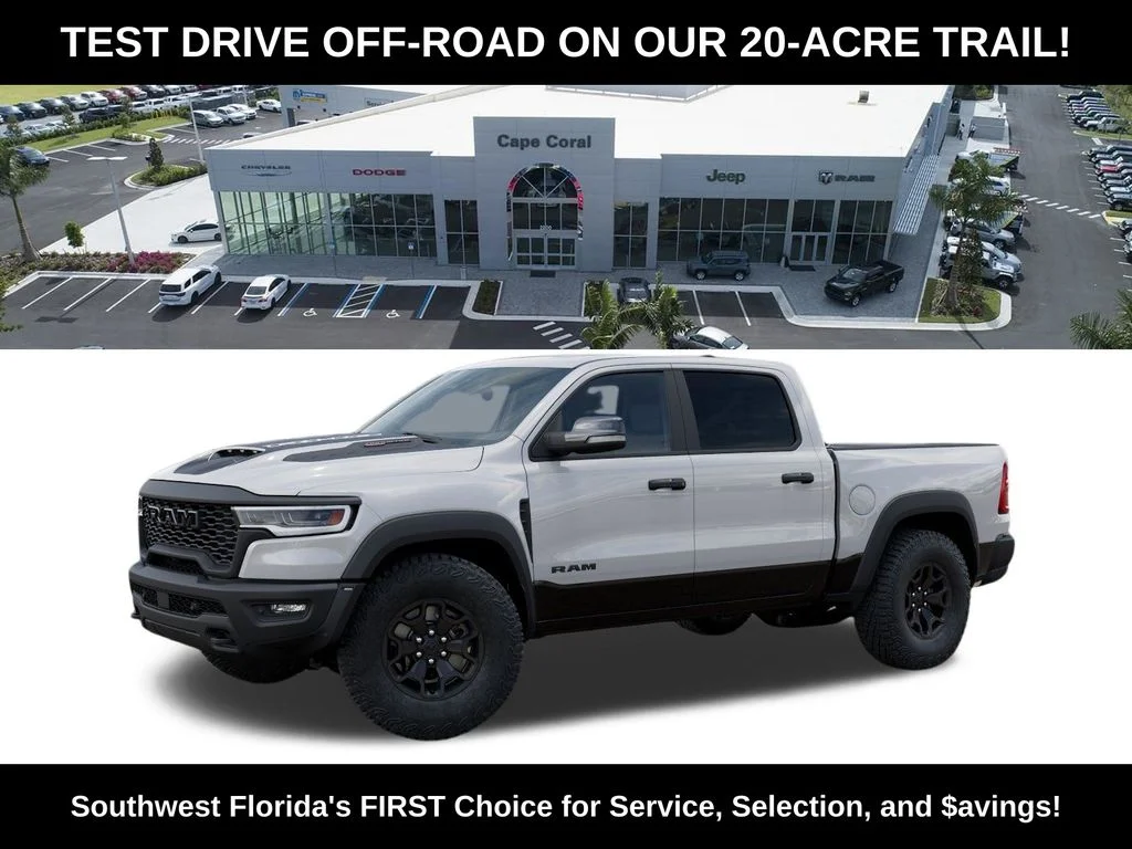 New 2026 Bright White Clear-Coat Exterior Paint RAM RHO image 2