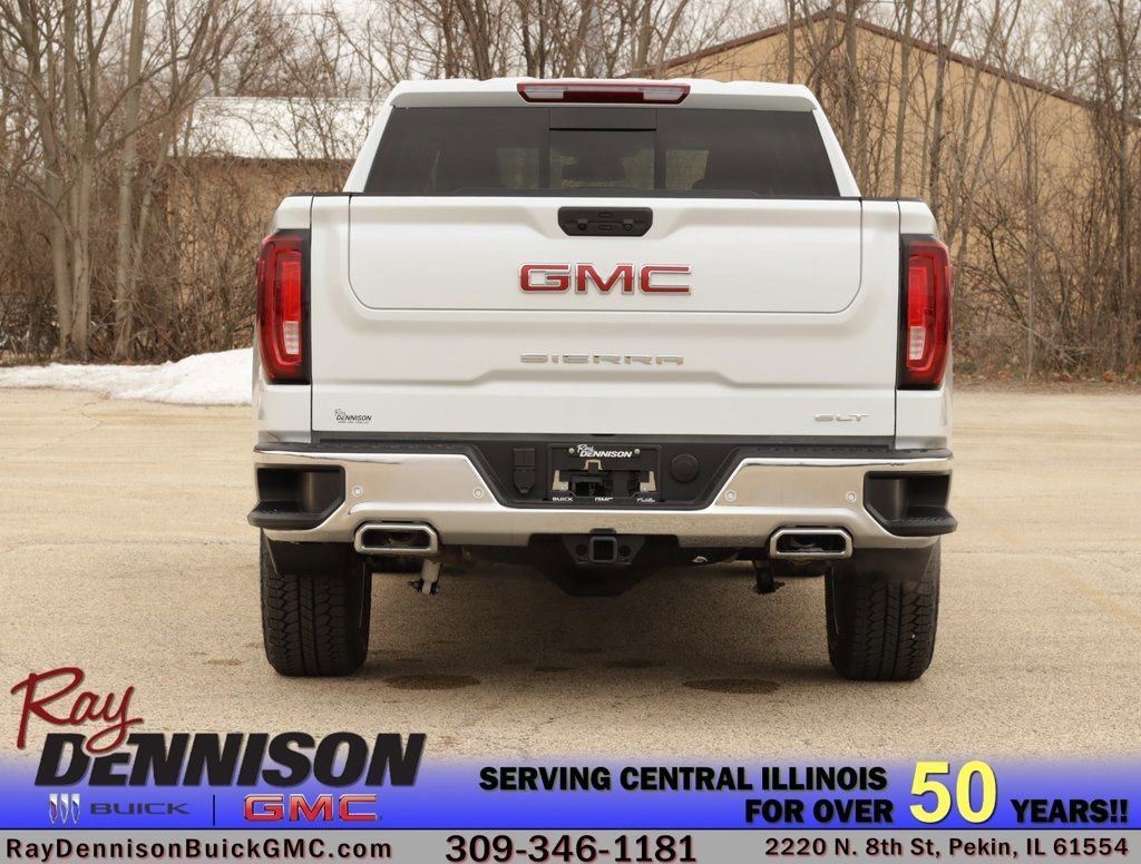 New 2026 Glacier White Tricoat GMC SLT image 6
