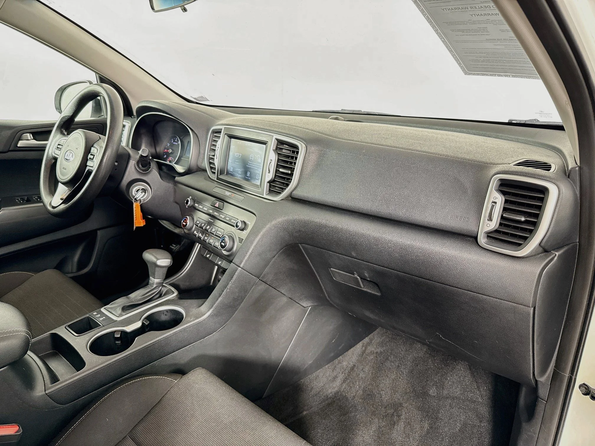 Used 2019 Clear White Kia LX image 26