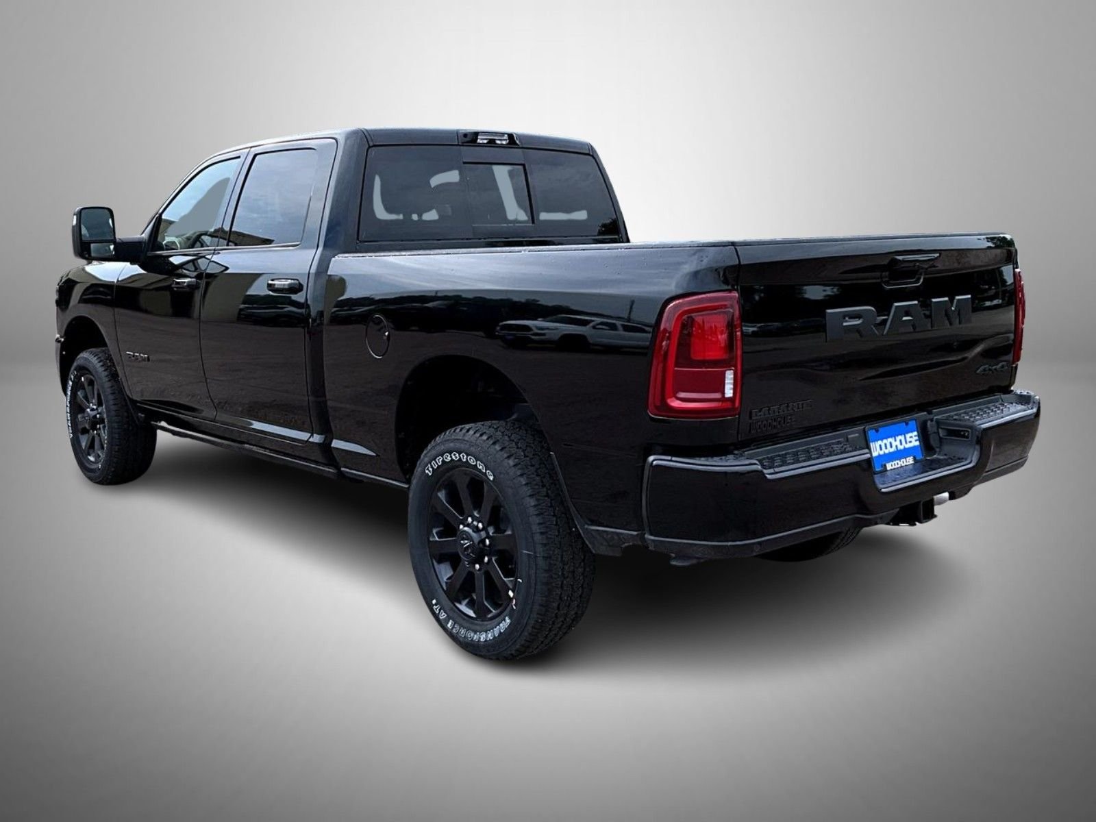 New 2026 Diamond Black Crystal Pearl-Coat Exterior Paint RAM Laramie image 7