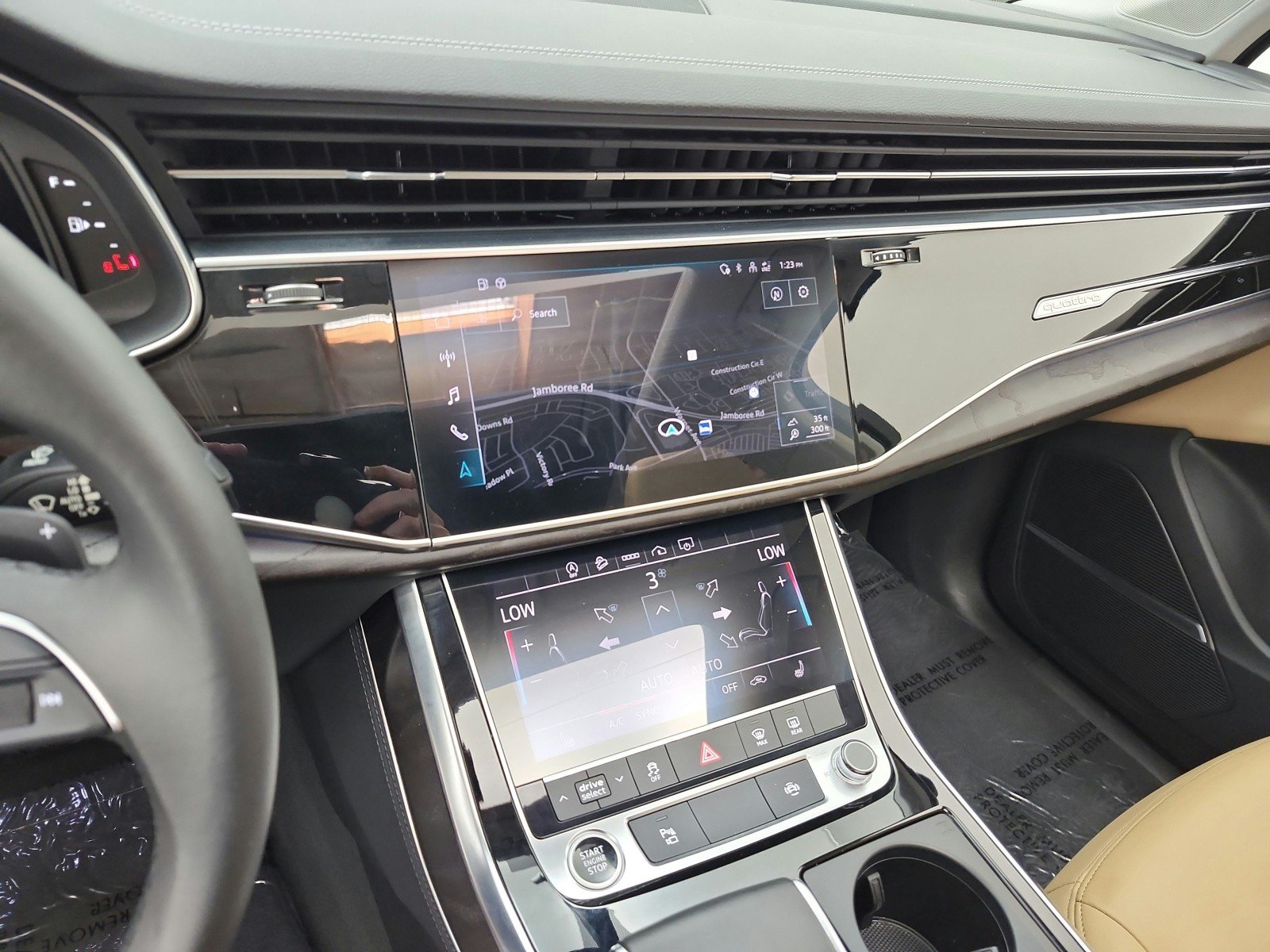 Used 2023 Glacier White Metallic Audi Premium Plus image 14