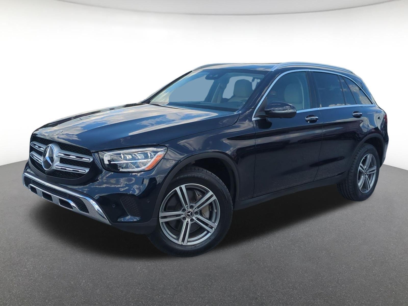 Used 2022 Lunar Blue Metallic Mercedes-Benz GLC 300 image 1