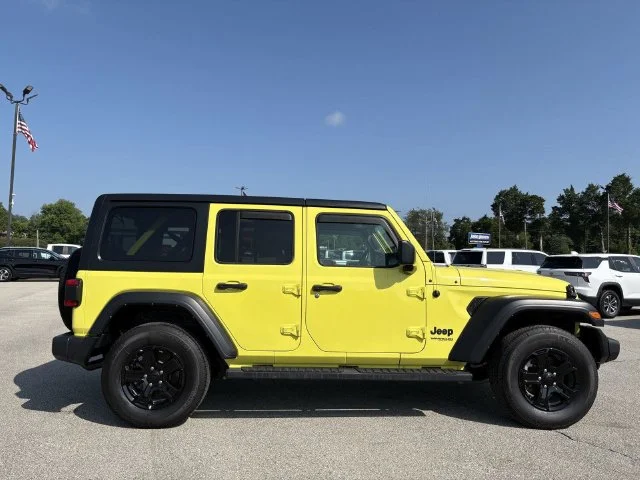 Used 2022 Yellow Jeep Unlimited Sport S image 21