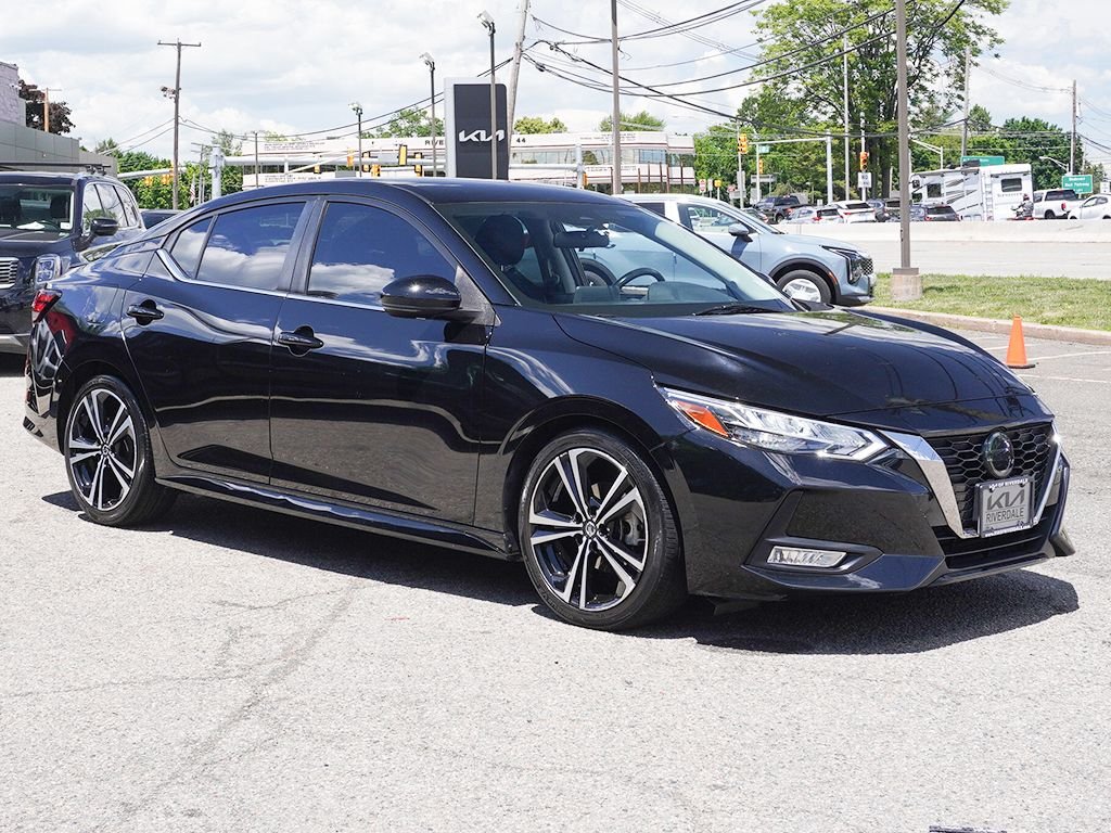 Used 2021 Nissan Sentra SR with VIN 3N1AB8DV5MY212765 for sale in Riverdale, NJ