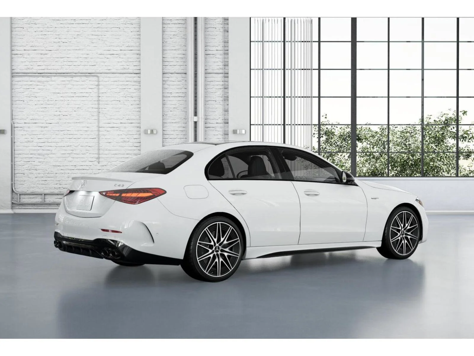 New 2026 POLAR WHITE Mercedes-Benz AMG® C 43 image 21