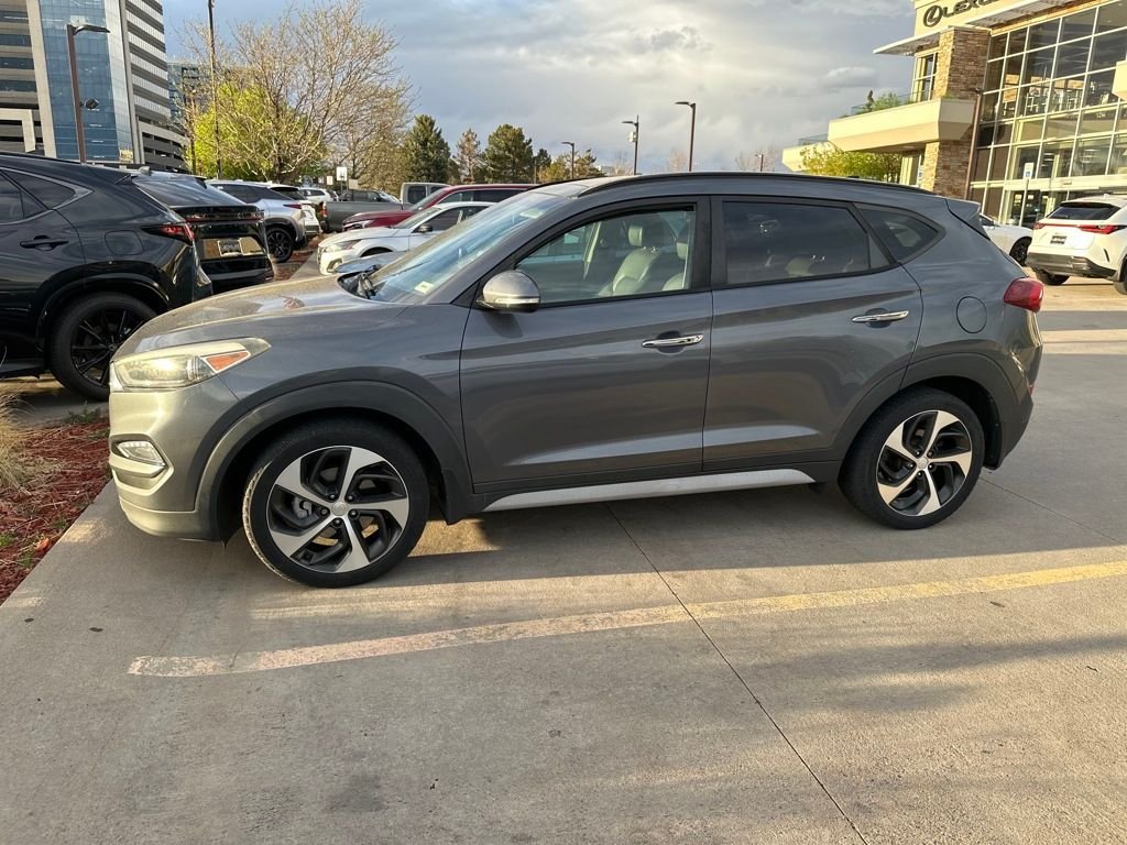 Used 2017 Hyundai Tucson Limited with VIN KM8J3CA21HU577939 for sale in Greenwood Village, CO