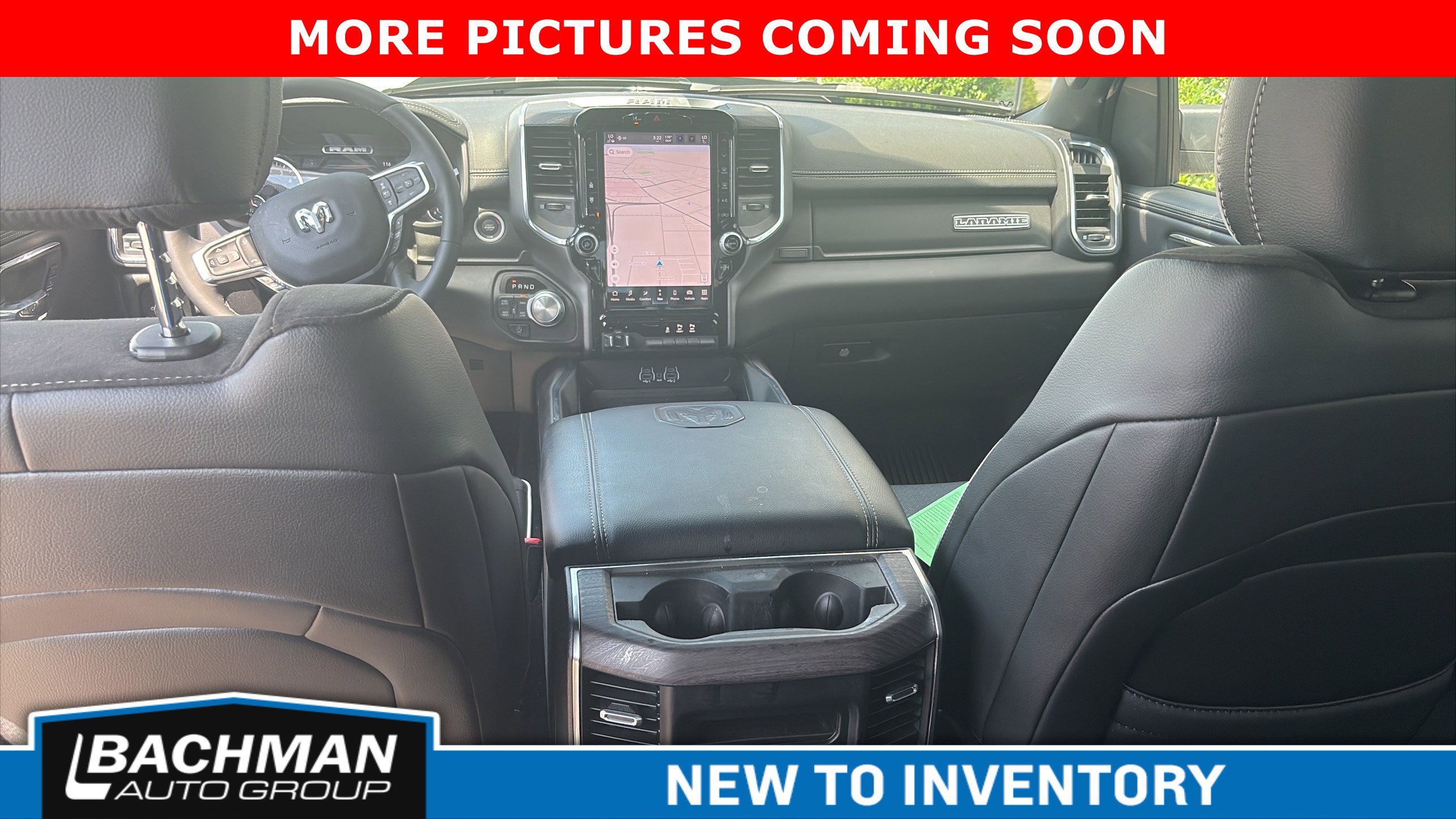 Used 2025 Bright White Clearcoat Ram Laramie image 10