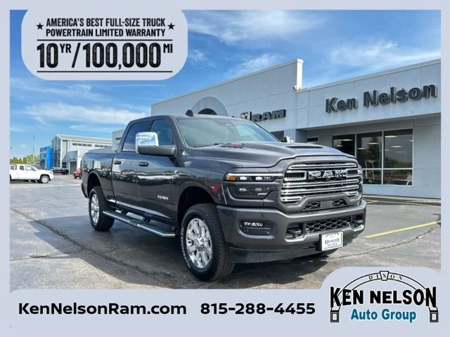 New 2026 Granite Crystal Metallic Clear-Coat Exterior Paint RAM Laramie image 1