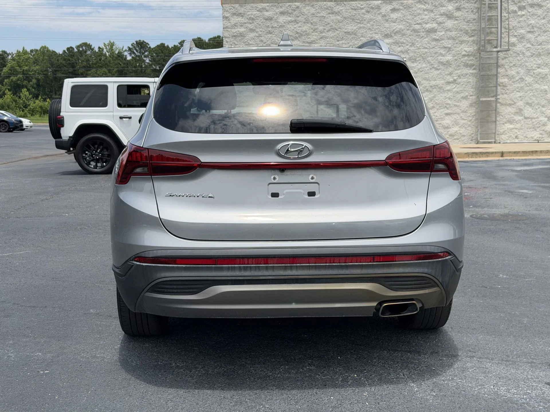 Used 2023 Shimmering Silver Pearl Hyundai SEL image 16