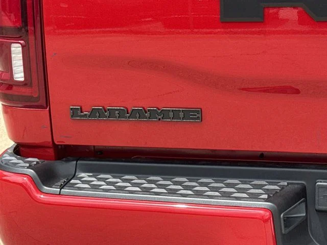 New 2026 Flame Red Clear-Coat Exterior Paint RAM Laramie image 9