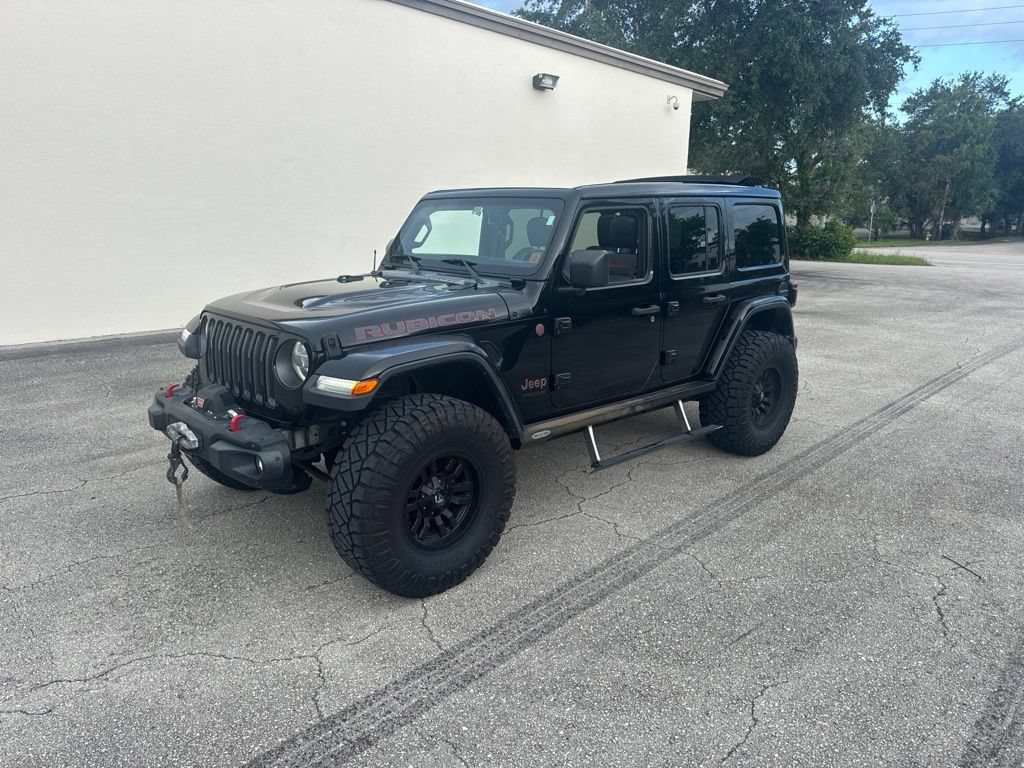 Used 2018 Black Clearcoat Jeep Rubicon image 1
