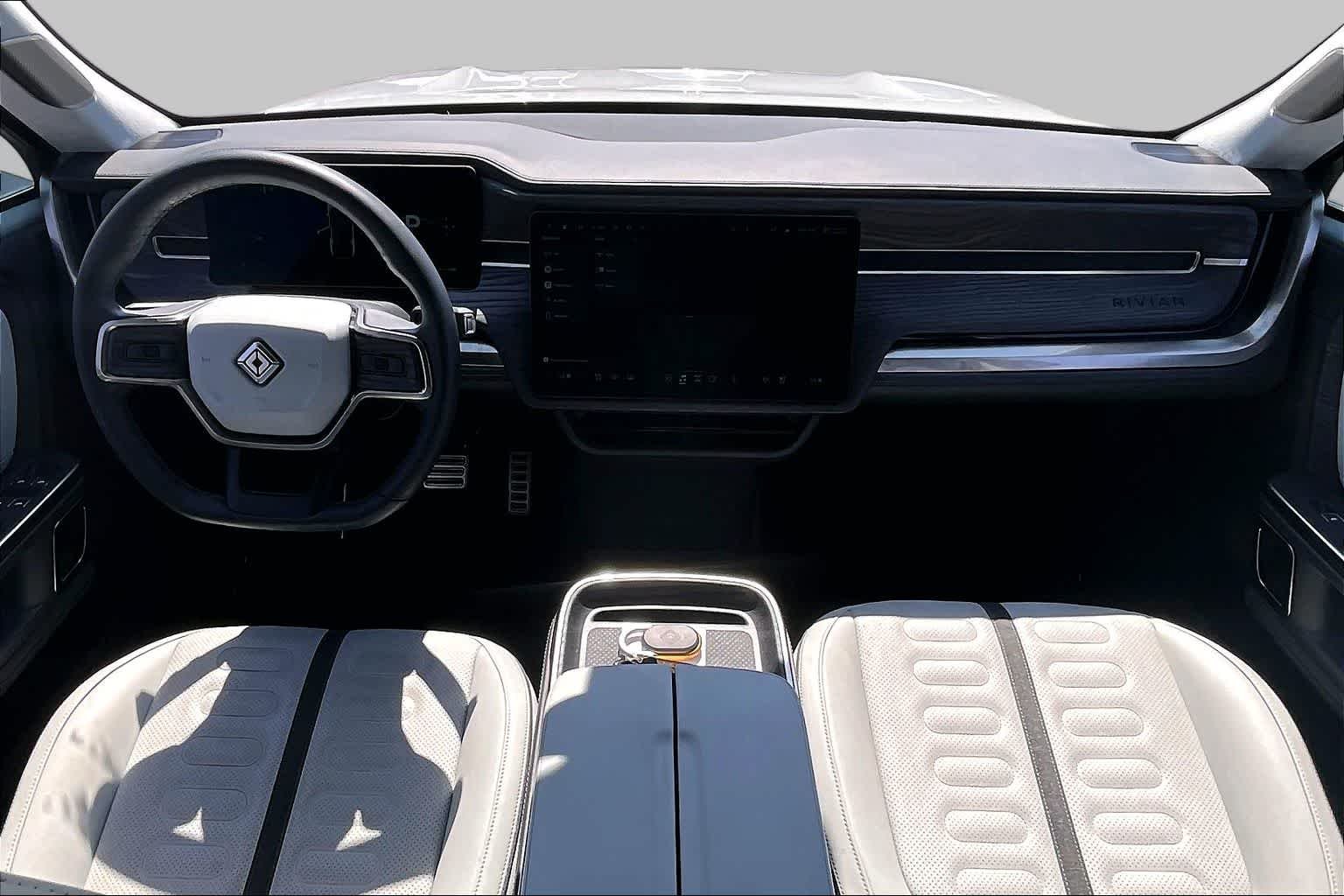 Used 2024 Glacier White Rivian Adventure image 14