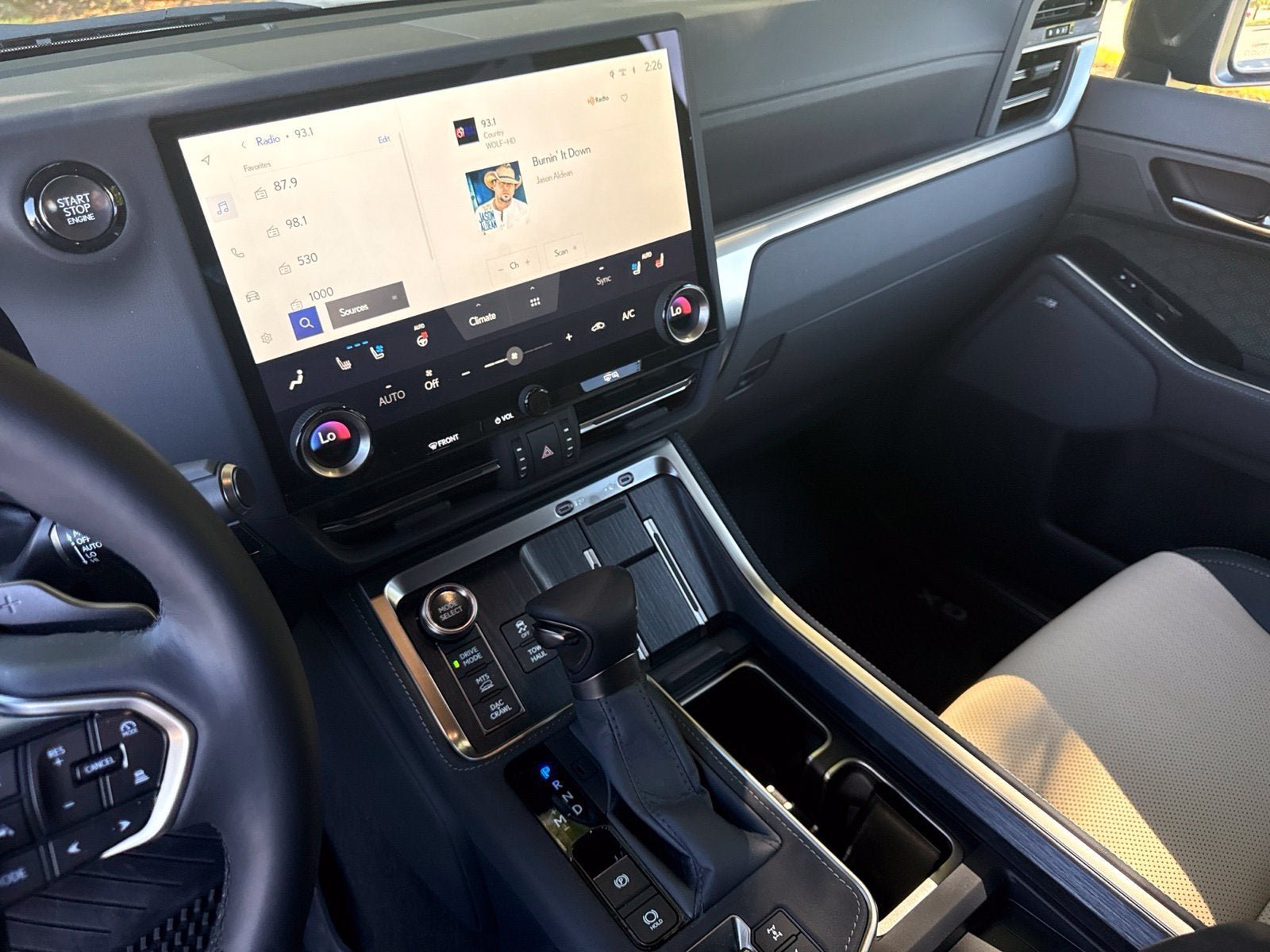 Used 2026 Bi-Tone Paint Lexus 550 Overtrail+ image 18